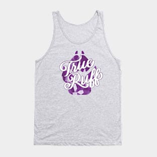 True Ruff Purple Paw Tank Top